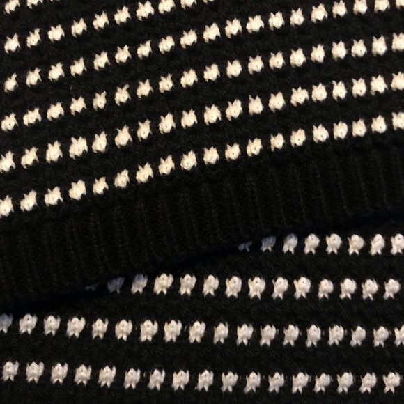 NEW Ann Taylor Striped Square Neck Sweater Dress - Picture 4 of 12